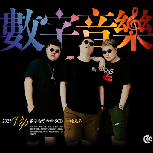 半吨兄弟《数字音乐专辑》5CD