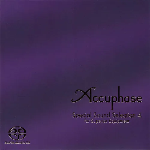 日本金嗓子试音碟4 Accuphase Special Sound Selection 4（非卖品）